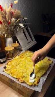 Кабачково-сырный рулет 🌱