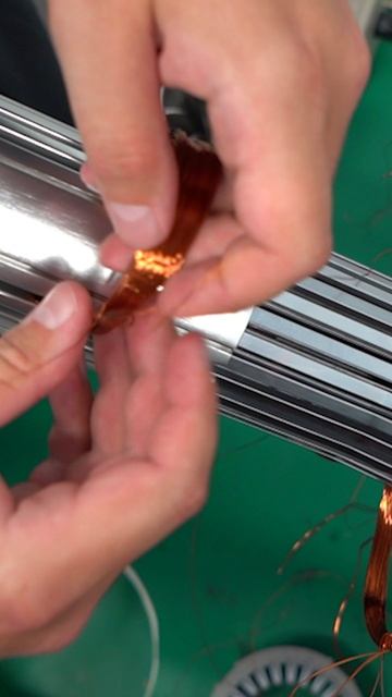 Пусконаладка станка для втягивания обмоток встраиваемого двигателя