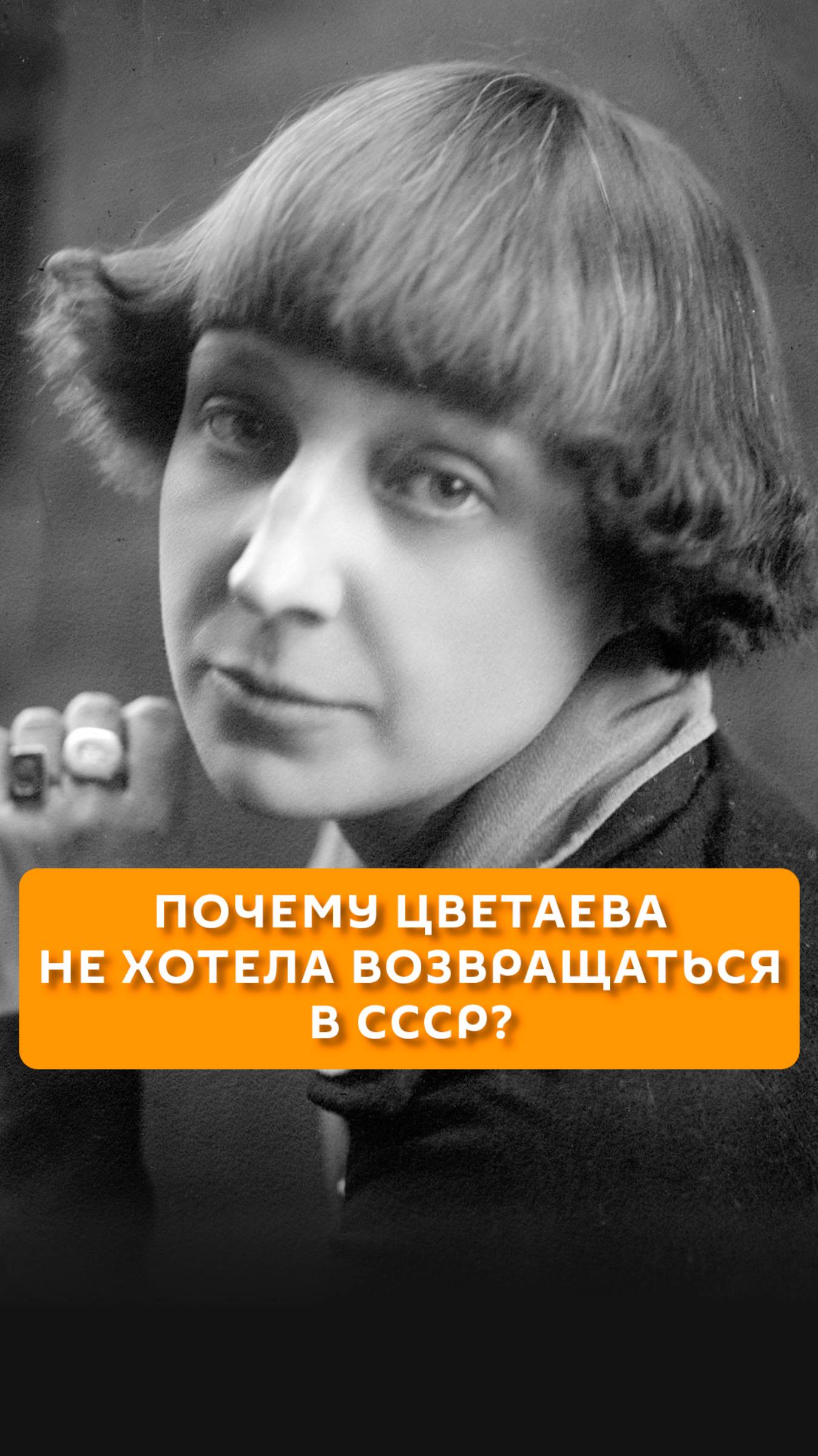 Почему Цветаева не хотела возвращаться в СССР?