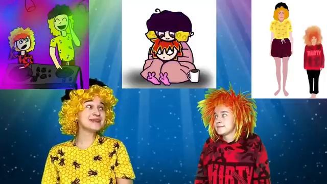 ПЕРСОНАЖИ СМОТРИТ РИСУНКИ ПОДПИСЧИКОВ