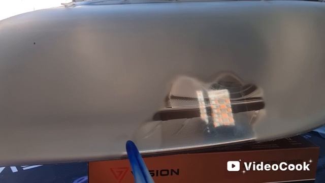 Восстановление помутневшых фар Volvo S80. Реставрация стёкол.