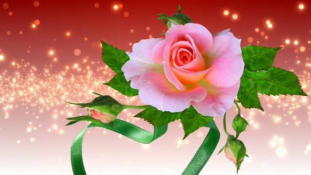 Футаж. Цветочный фон 233