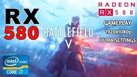 Battlefield V GamePlay | RX 580 8GB + i7 4790 | 1080p ULTRA Settings.. DX12