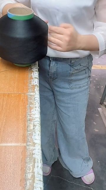 проверка пряжи с покрытием из спандекса