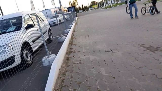 Я на велосипеде доехал до ГРИннА