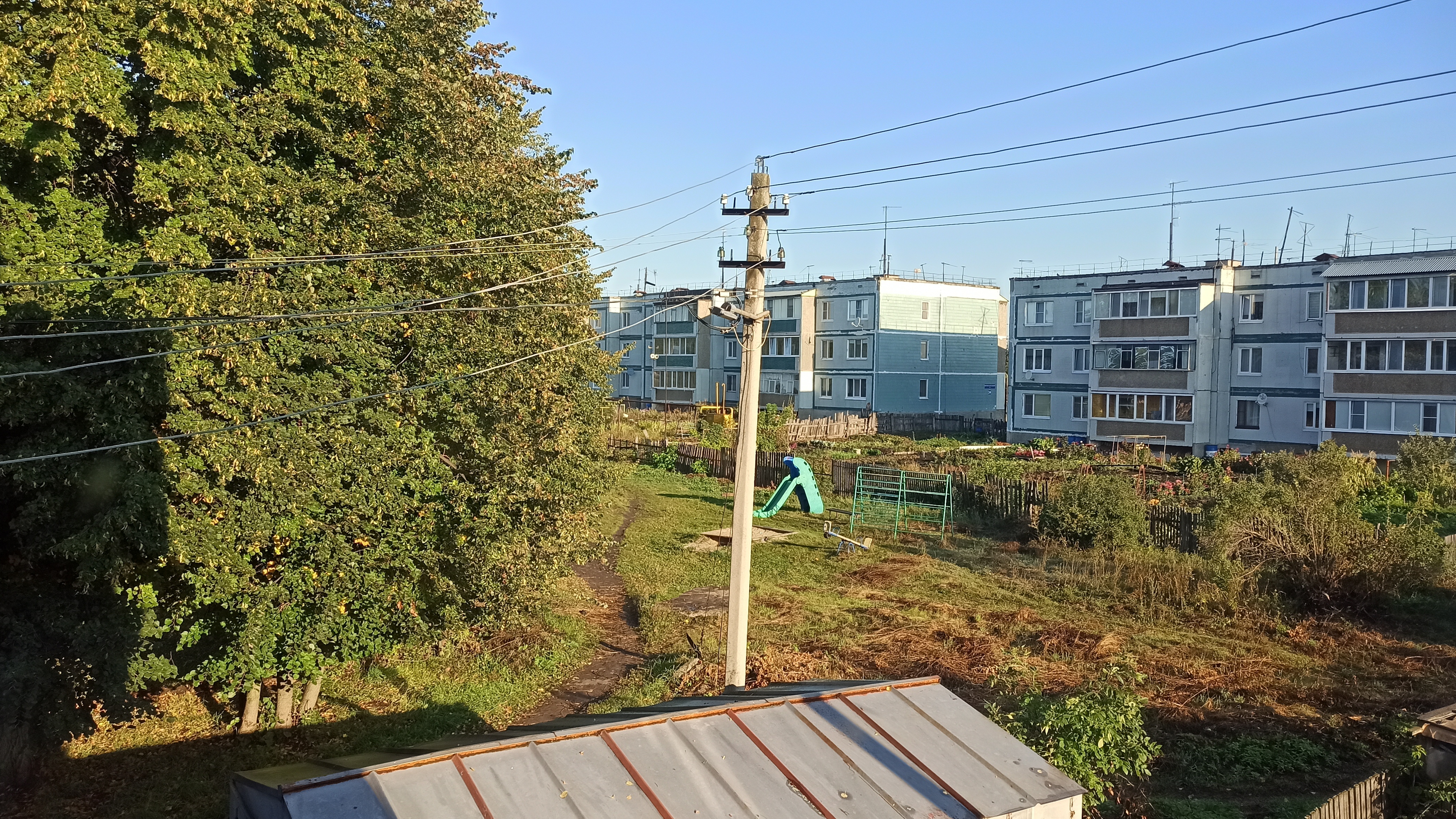 утро в деревне