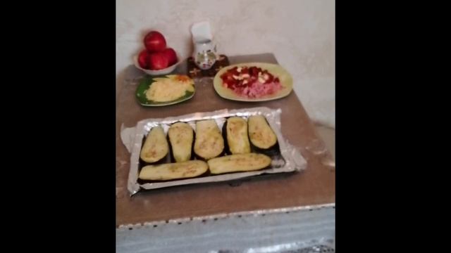 Пица из баклажан