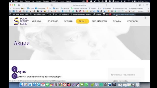 WP - удалить акцию