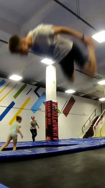 ЗАТЯЖНОЕ САЛЬТО 😍