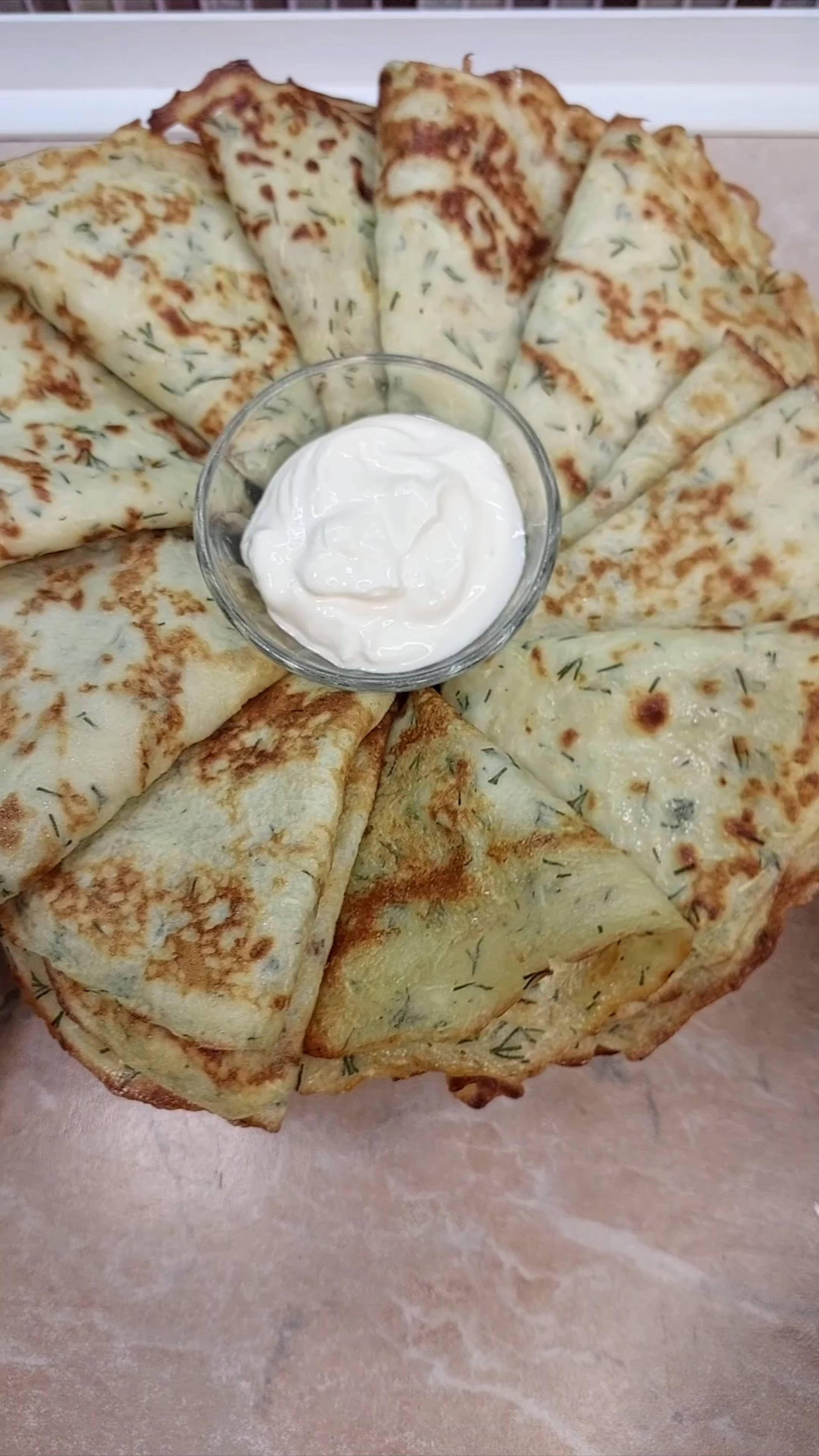 Кабачковые блинчики