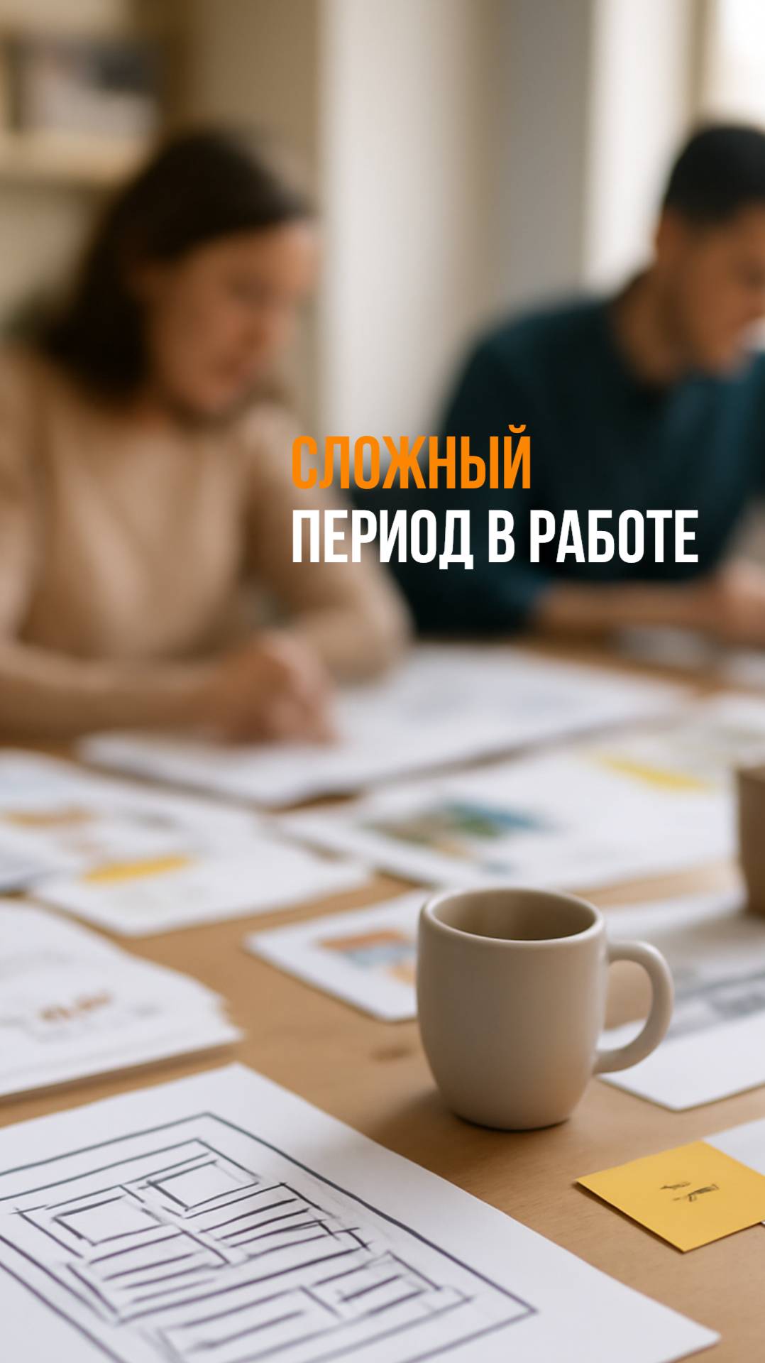 Сложный период в работе дизайнера