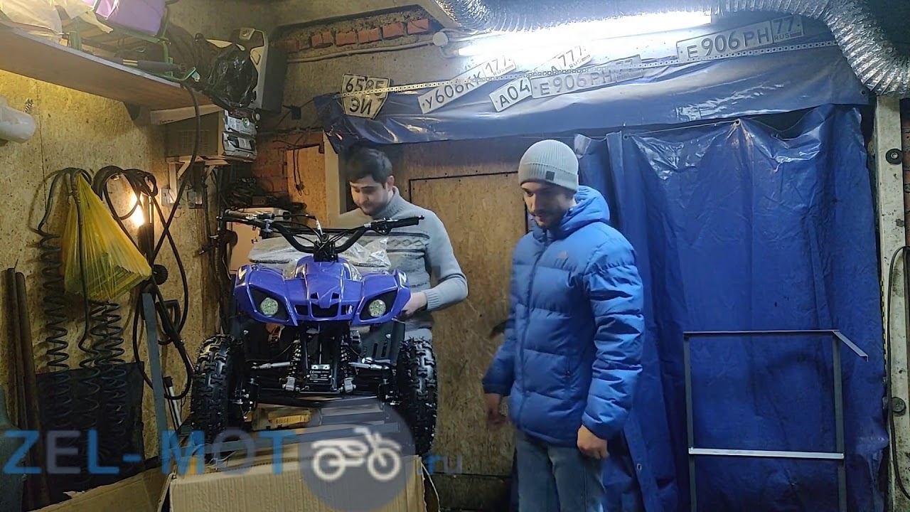 Сборка бензинового квадроцикла Motax X16 в гаражных условиях.