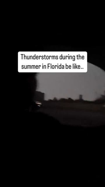 Гроза во Флориде (США)