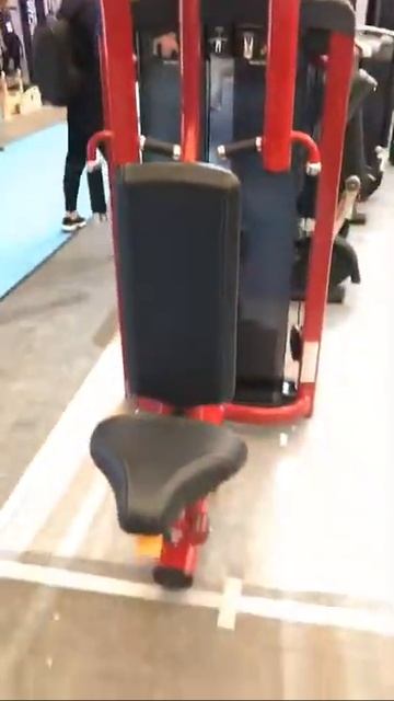 LF3107 Seated Pectoral Fly and Rear Delta gym machine