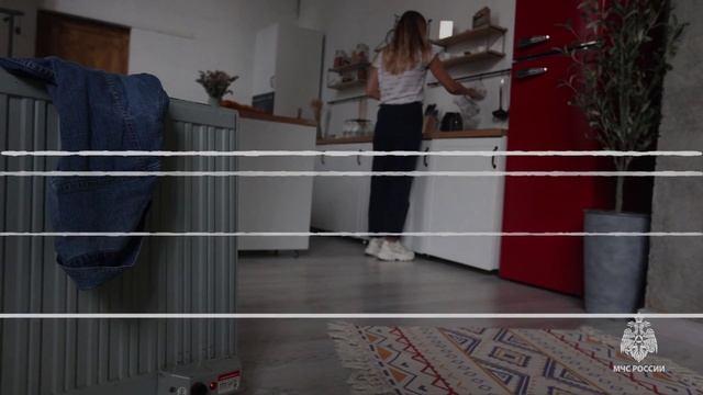 #ПамяткаМЧС: не сушите вещи на обогревателе!❌️