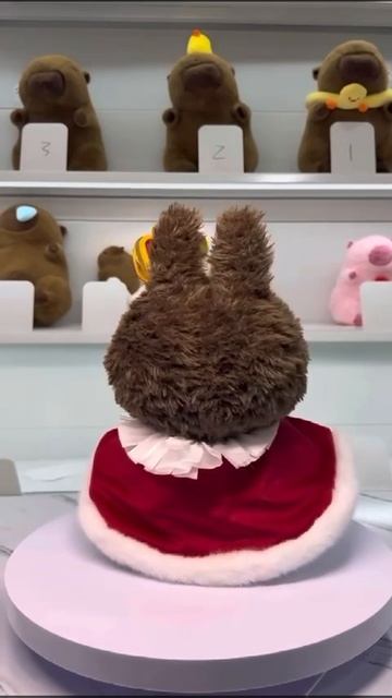 Игрушка Лабубу большая 38см с короной