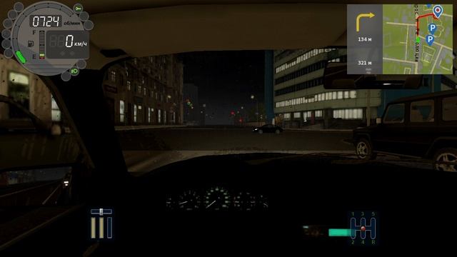 338) City Car Driving 2.659 км магистраль Кольцевая - проезд Взлетный 1.497 км Акдемиков - Революции