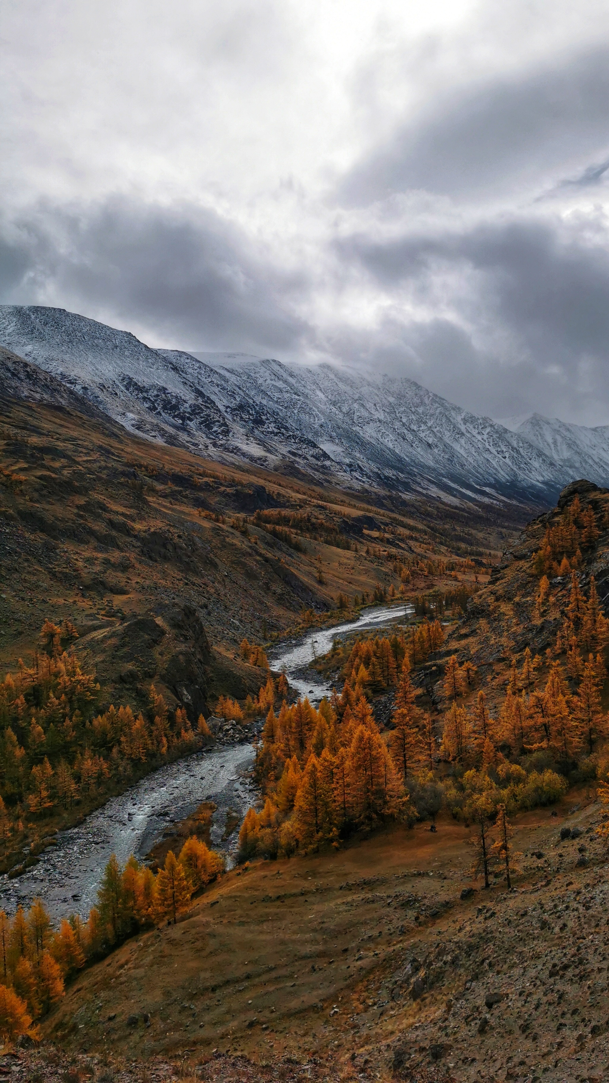 Ледники на Алтае в сентябре (Софийский Талдуринский)