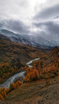 Ледники на Алтае в сентябре (Софийский Талдуринский)