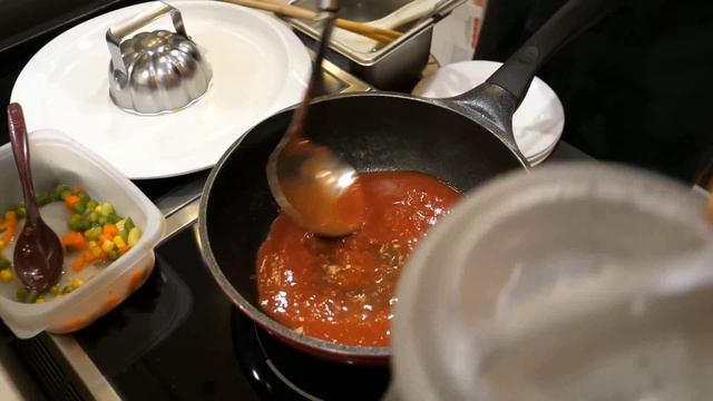 ОМЛЕТ ТОРНАДО - Корейская уличная еда