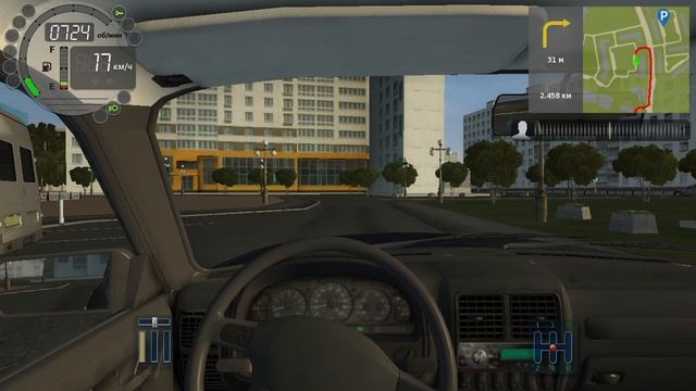 339) City Car Driving 1.805 км Университетский - Рассветная 2.600 км Академиков - Революции