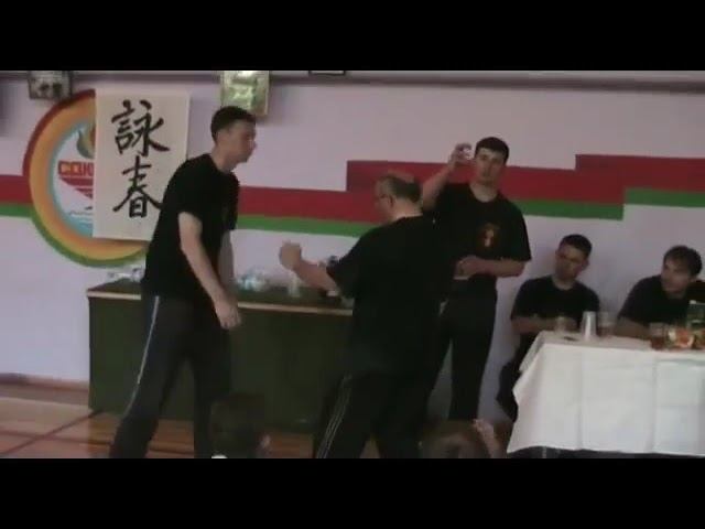 Seminar in Belarus Sifu J.Szymankiewicz (Wong Shun Leung Fighting system )