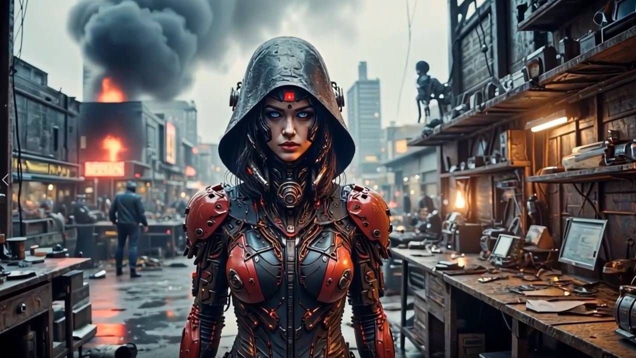 День, вечер, ночь в городе  Sci-Fi (фантазии 50-80-х) 2025