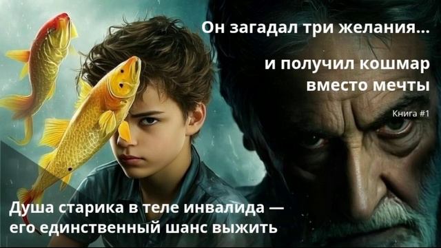 Аудиокнига Попаданцы  Он загадал три желания… и получил кошмар вместо мечты. книга # 1 из  6 часть1