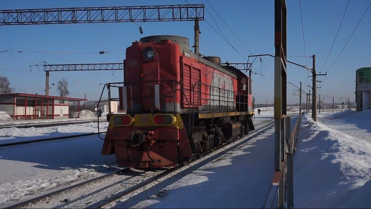 Тепловоз ТЭМ2-5136. Резервом.