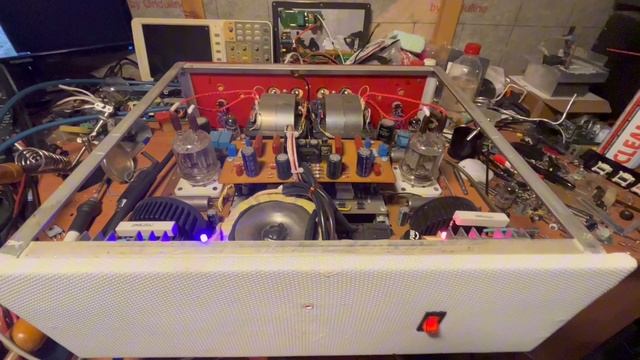 Ламповый усилитель на ГУ-29 и 6н23п