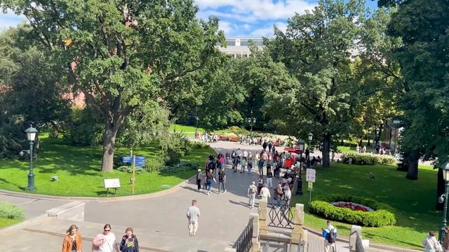 Москва 2025 🚶♂️ Удивительная прогулка по Александровскому саду возле Кремля красивейшие виды