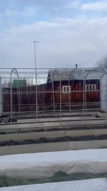 13 апреля Обзор участка до ещё одного изменения. Видео выставляю с опозданием.