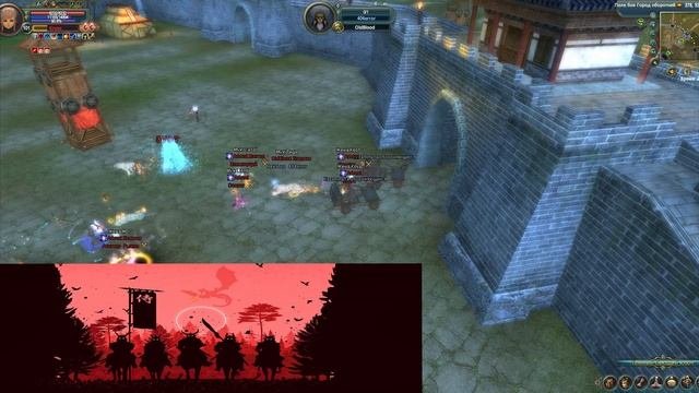 Perfect World - Сервер Revolution PW l GVG - Advent Атака vs OldBlood Деф 23.08.2025