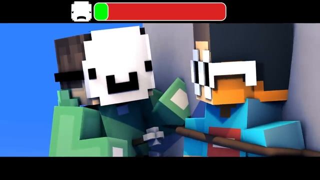 Dream VS MrBeast REMATCH... but with HEALTH BARS