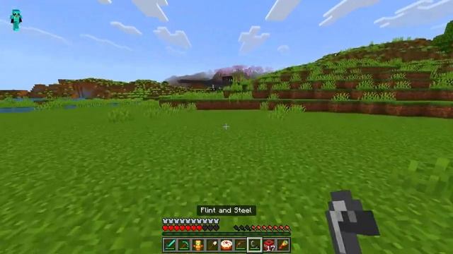 I Found THIS in the sky Minecraft PE... What's going on_!