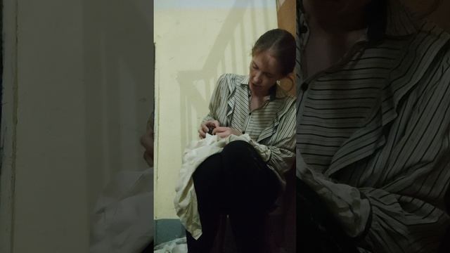 Голубенок. Поение через зонд. Первая попытка. Приют Петербург