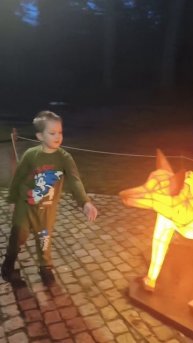 Заводной игрунчик в парке света #jfpro #игруны #игрунчик #kids #family #magic #adventure #прикол #об