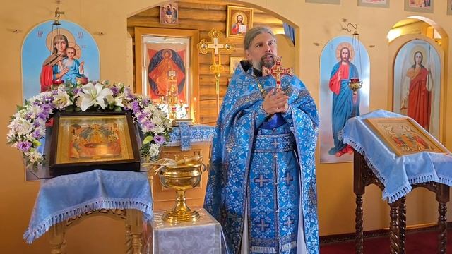 28 августа 2025г. (окончание Литургии).