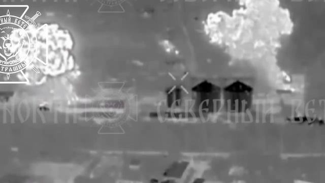 Авиаудар по позиции Всу на элеваторе в Волчанске 💥🇷🇺👊