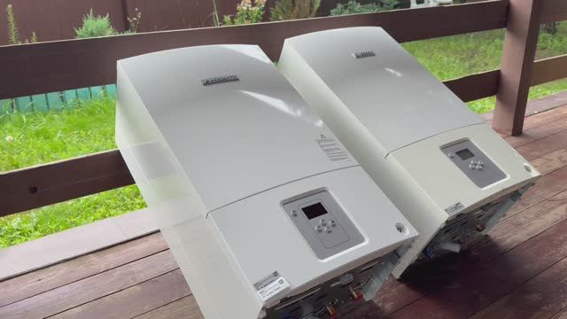 За 30 минут заменили старый газовый котел Bosch на новый LaggarTT