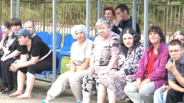 В Каменск-Уральском психоневрологическом интернате появилась площадка для спортивных активностей.