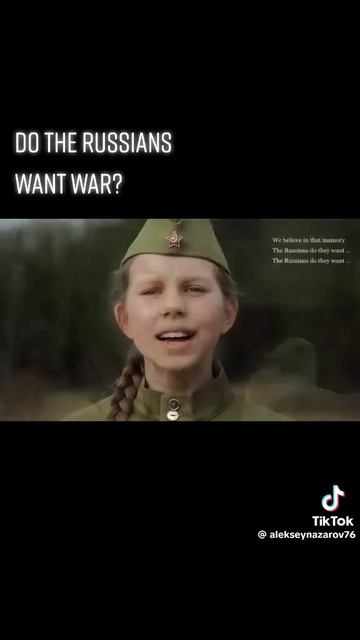 хотят ли русские войны?