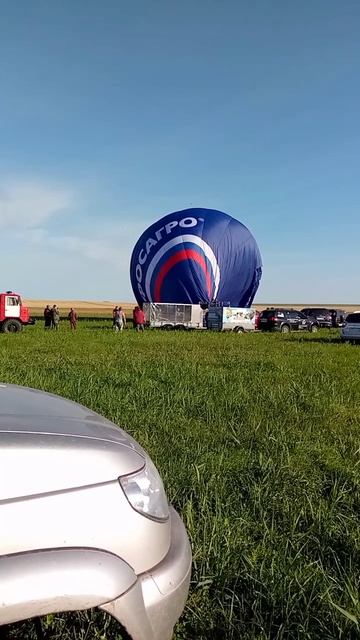 Федор Конюхов приземлился в наших Огнях!!!