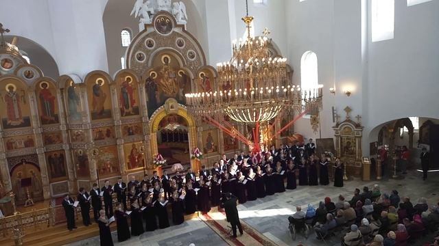 Кирилл Волков Концерт для хора на Великую Субботу Егда снизшел еси к смерти 2011 дир. Е. Волков
