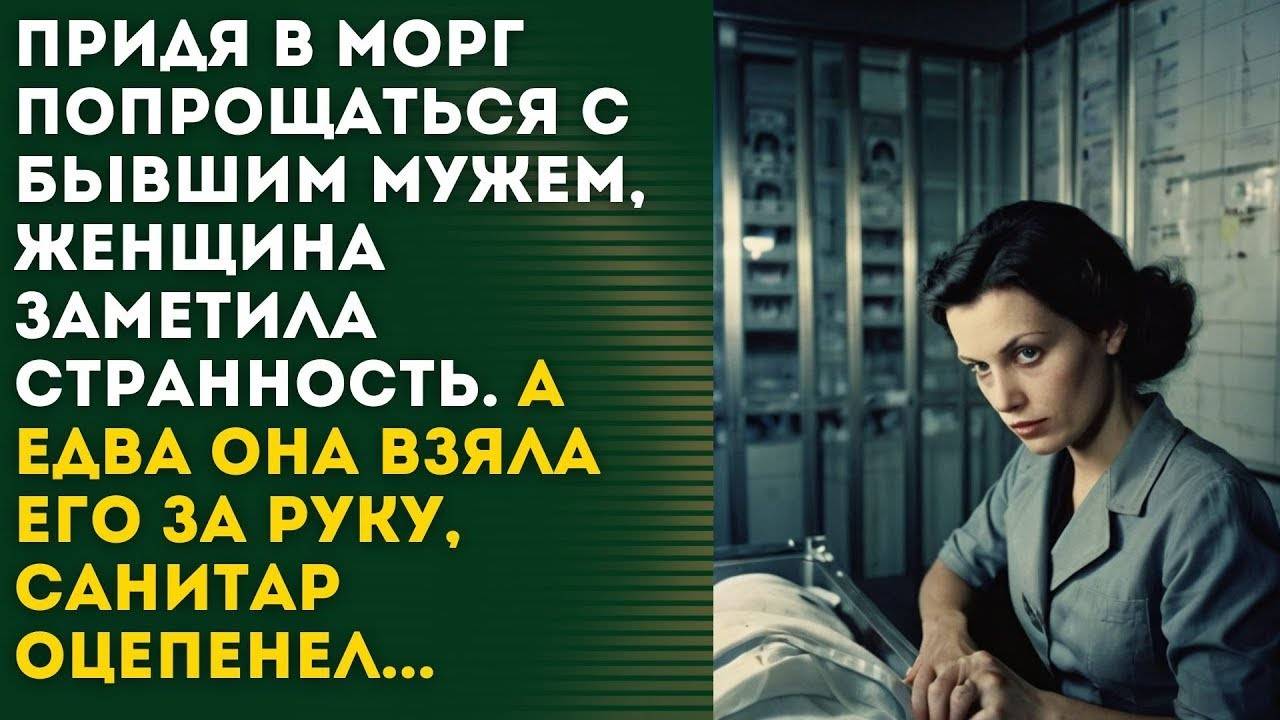 Придя попрощаться с мужем, она взяла его руку, и заметила странность - рассказ