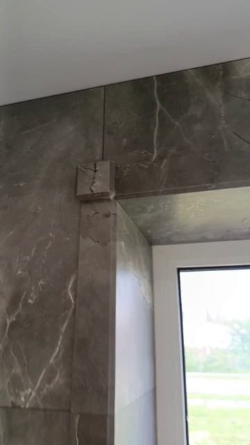 Супер! Обрамление оконных и дверных откосов из керамогранита!