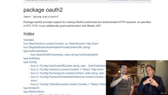 2. Overview of the OAuth2 process