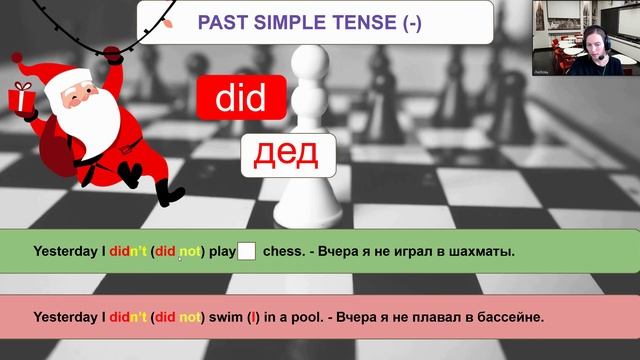 Past Simple Tense через мнемотехнику
