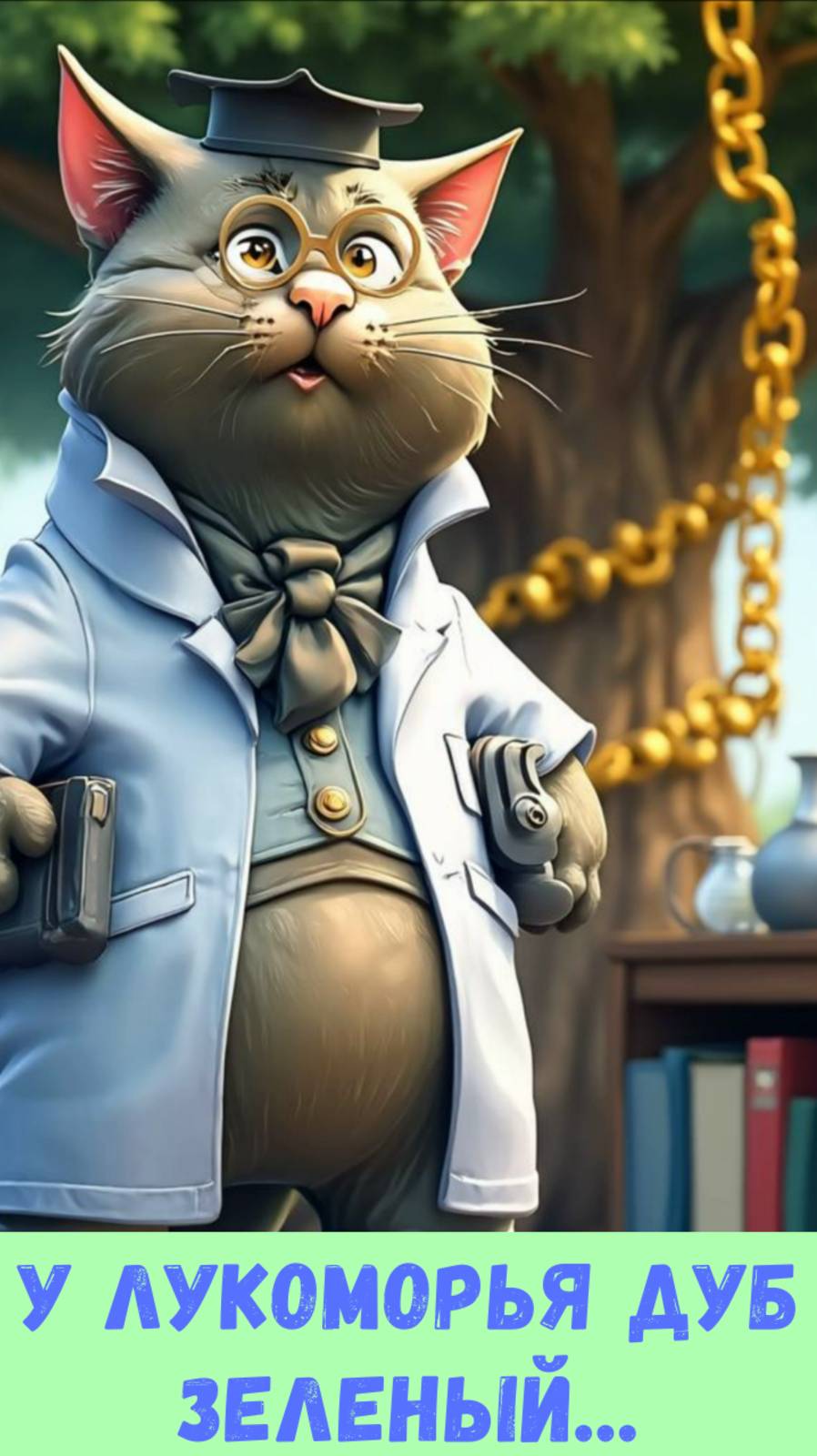 У лукоморья дуб зелёный| Пролог к "Руслану и Людмиле"| Аудиосказка для детей