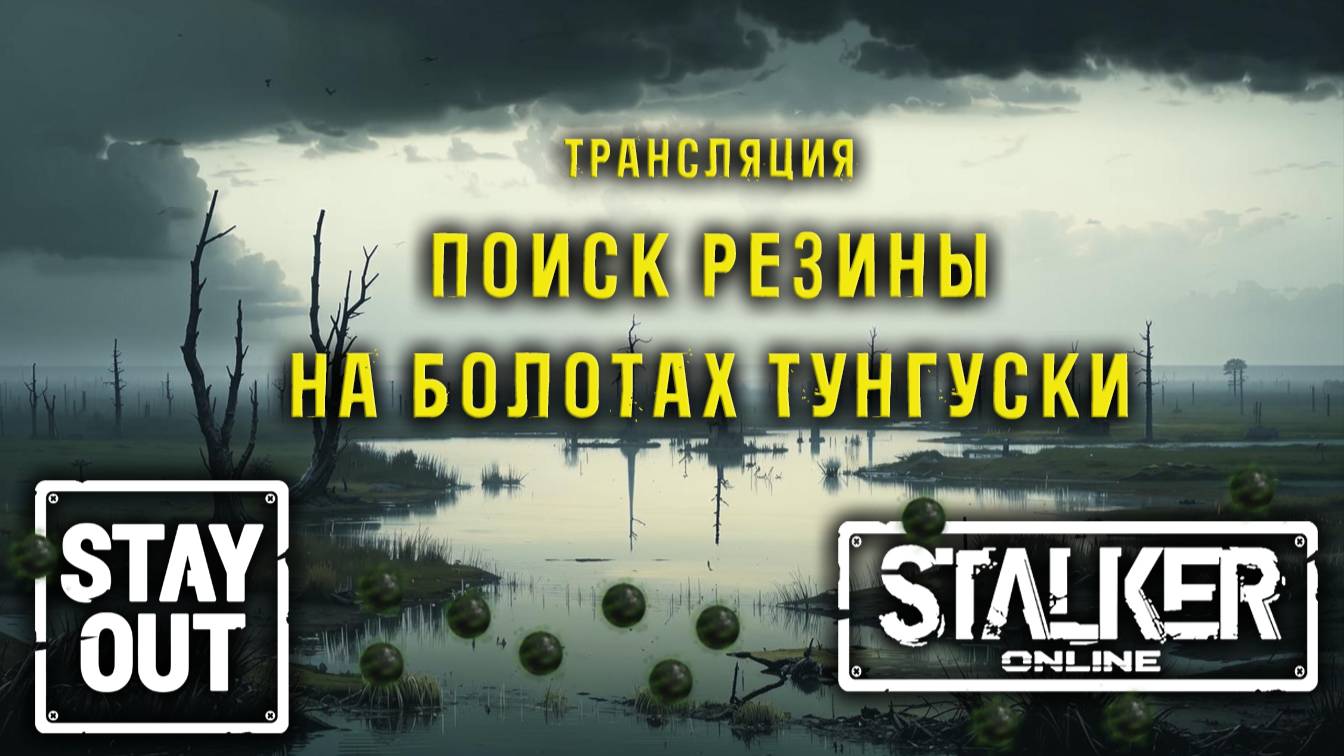 2кк за стрим ТОЛЬКО на резине с болот Тунгуски! 426ой день в Зоне! Сталкер онлайн/StayOut
